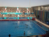 Water polo match kicks off between Azerbaijani and Romanian teams (PHOTO)