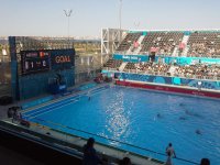 Water polo match kicks off between Azerbaijani and Romanian teams (PHOTO)