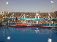 Water polo match kicks off between Azerbaijani and Romanian teams (PHOTO)