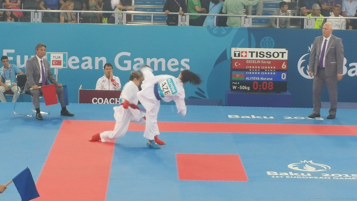 Competitions in karate start within first European Games Baku 2015 (LIVE)