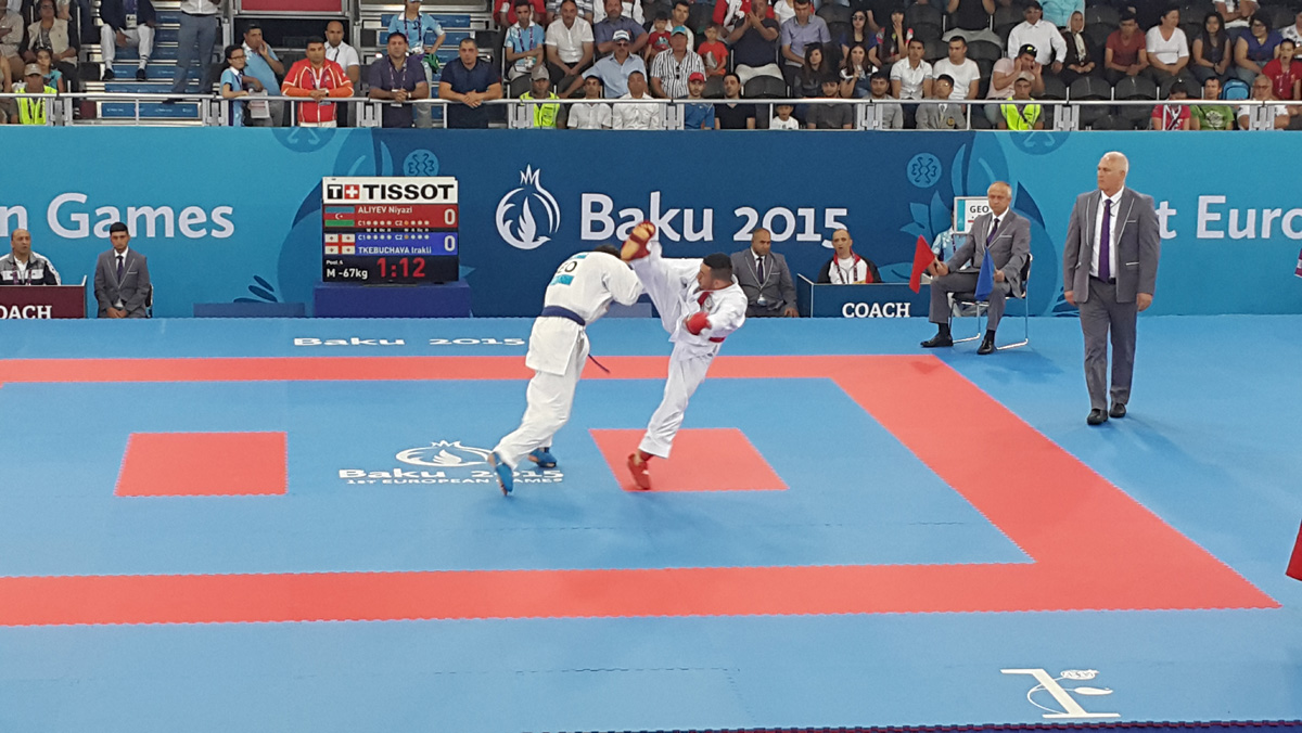 Competitions in karate start within first European Games Baku 2015 (LIVE)