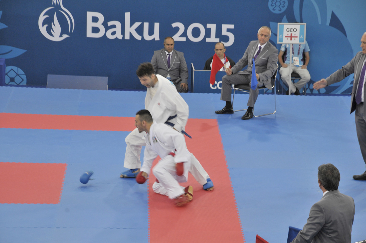 Competitions in karate start within first European Games Baku 2015 (LIVE)