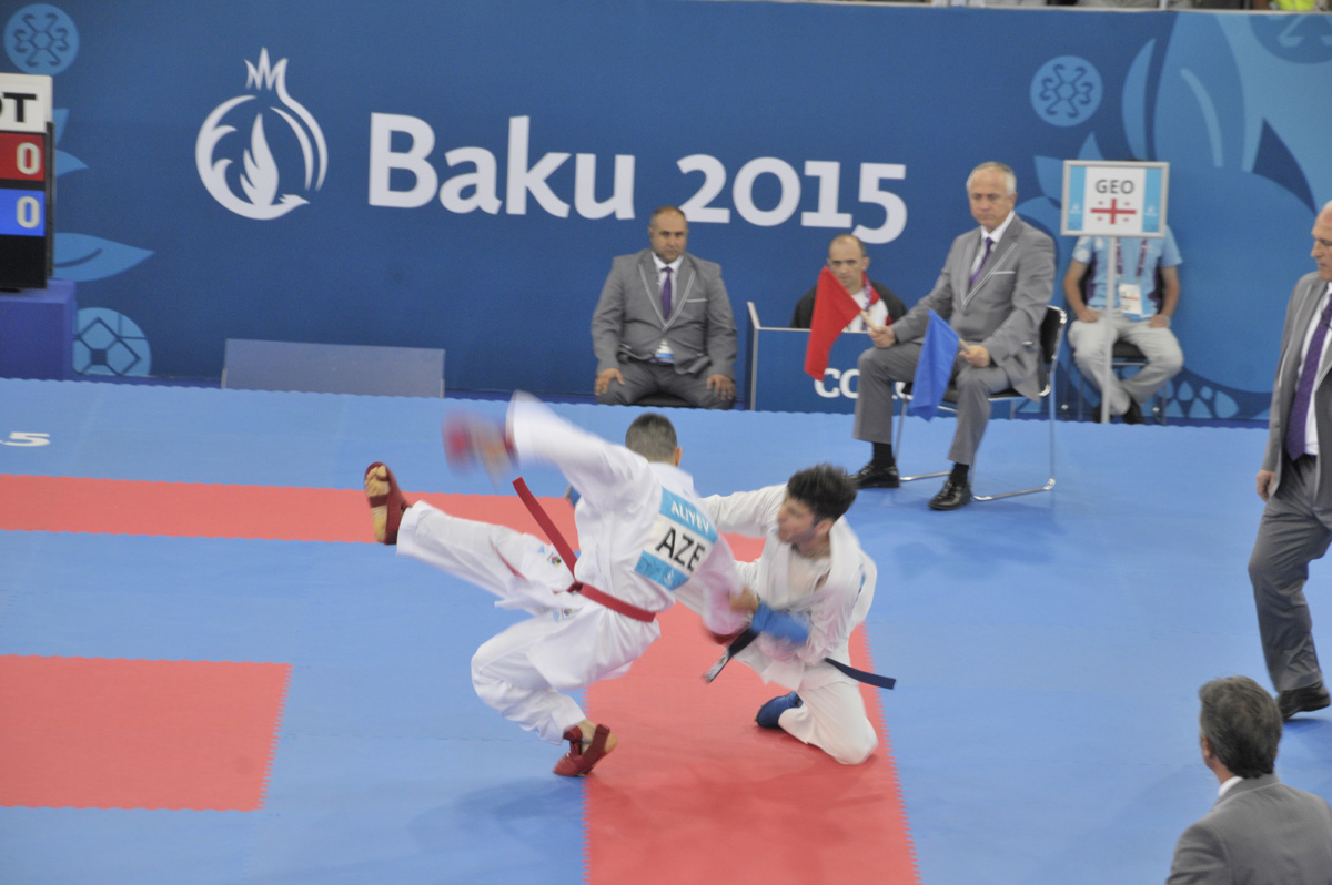Competitions in karate start within first European Games Baku 2015 (LIVE)