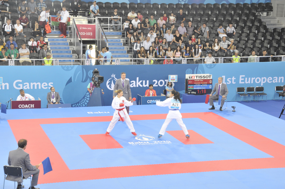 Competitions in karate start within first European Games Baku 2015 (LIVE)