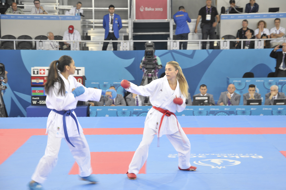 Competitions in karate start within first European Games Baku 2015 (LIVE)
