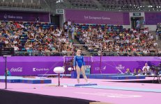 Azerbaijani gymnasts continue competing for medals (UPDATE 2) (PHOTO)
