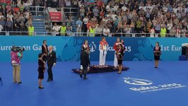 Azerbaijani karateka grabs gold medal (UPDATE)(PHOTO,VIDEO)