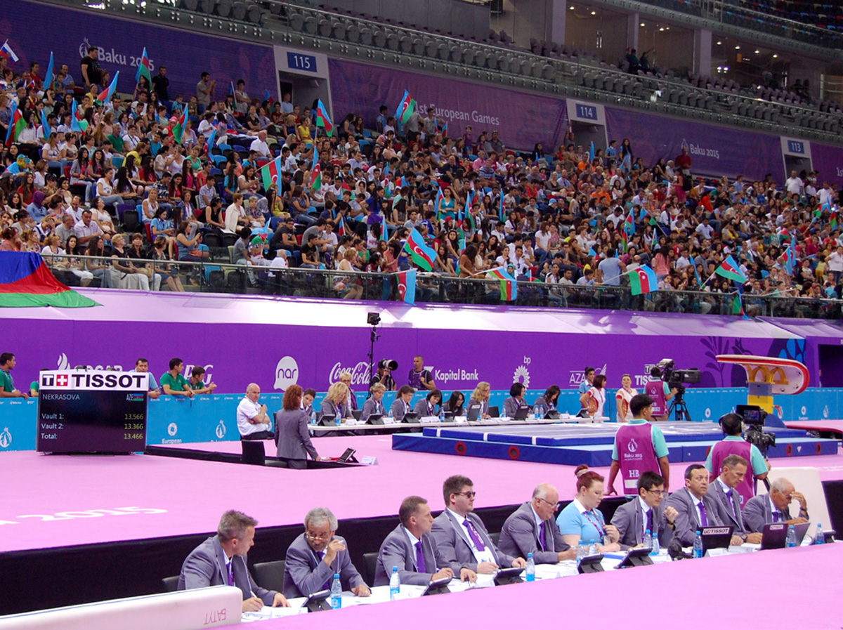 Azerbaijani gymnasts continue competing for medals (UPDATE 2) (PHOTO)