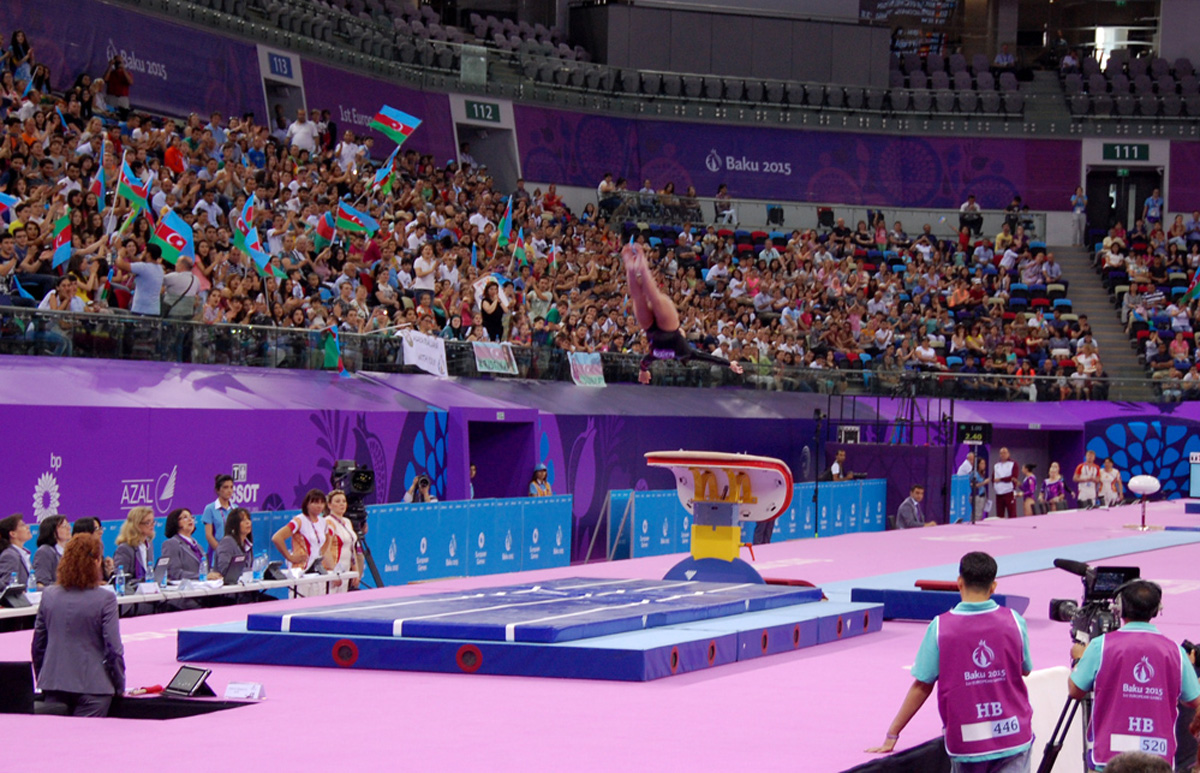 Azerbaijani gymnasts continue competing for medals (UPDATE 2) (PHOTO)
