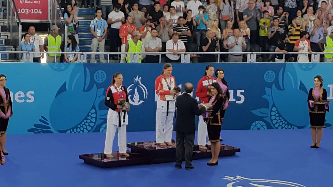 Azerbaijani karateka grabs gold medal (UPDATE)(PHOTO,VIDEO)