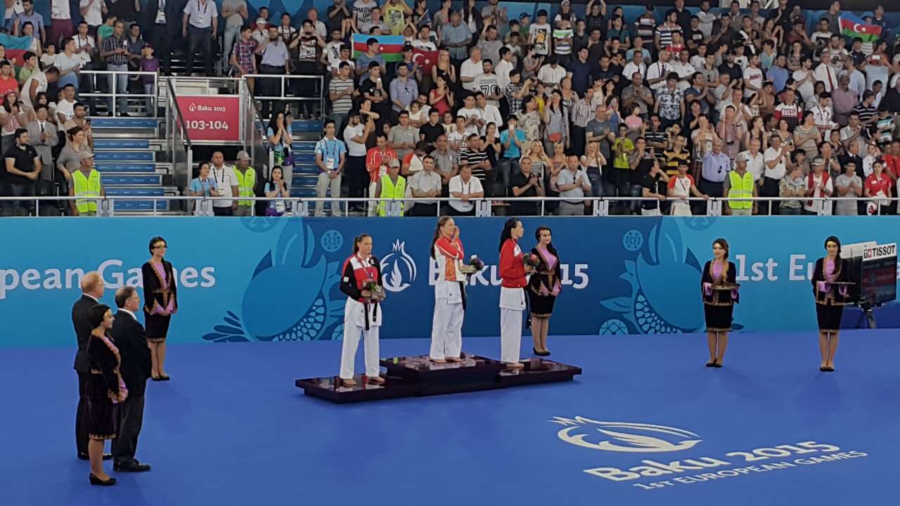 Azerbaijani karateka grabs gold medal (UPDATE)(PHOTO,VIDEO)