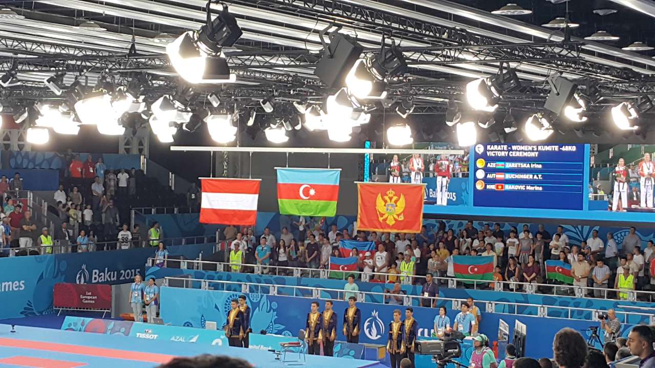 Azerbaijani karateka grabs gold medal (UPDATE)(PHOTO,VIDEO)