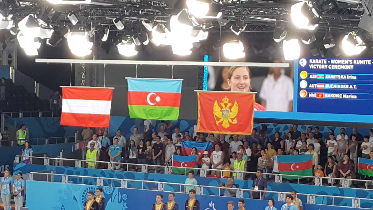 Azerbaijani karateka grabs gold medal (UPDATE)(PHOTO,VIDEO)