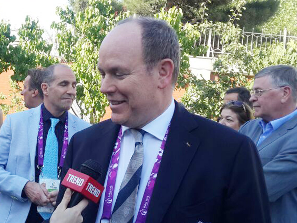 Monaco’s Prince Albert II: Baku 2015 opening ceremony was perfection (Exclusive)