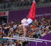 Azerbaijan wins bronze in artistic gymnastics at Baku’s first European Games (PHOTO)