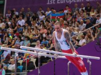 Azerbaijan wins bronze in artistic gymnastics at Baku’s first European Games (PHOTO)