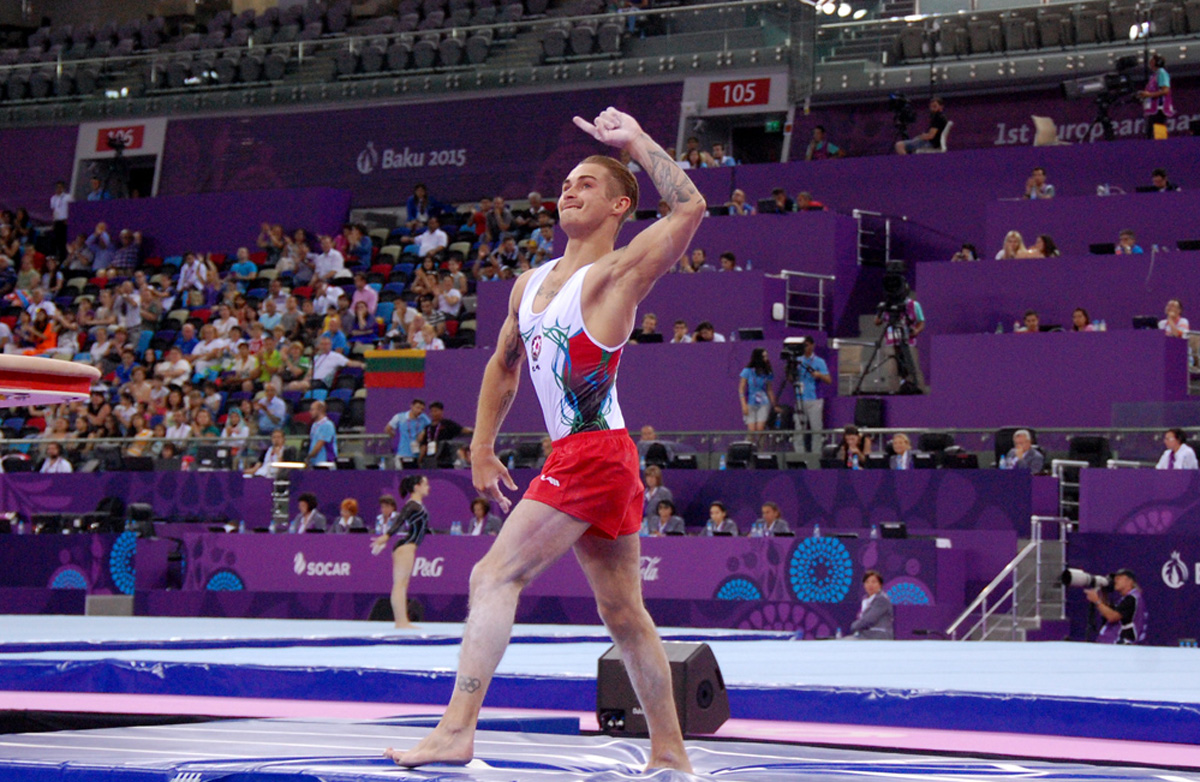 Azerbaijan wins bronze in artistic gymnastics at Baku’s first European Games (PHOTO)