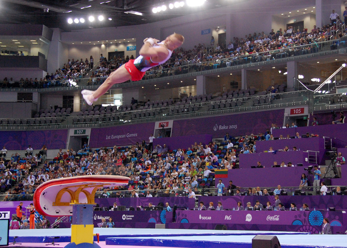 Azerbaijan wins bronze in artistic gymnastics at Baku’s first European Games (PHOTO)