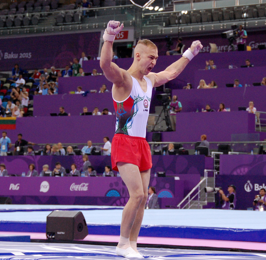 Azerbaijan wins bronze in artistic gymnastics at Baku’s first European Games (PHOTO)