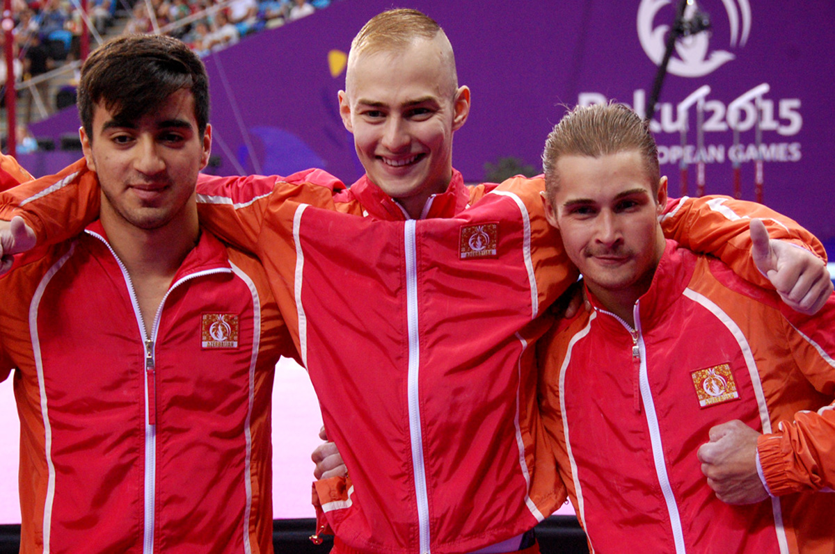 Azerbaijan wins bronze in artistic gymnastics at Baku’s first European Games (PHOTO)