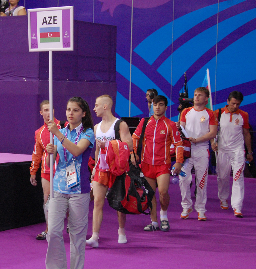 Azerbaijan wins bronze in artistic gymnastics at Baku’s first European Games (PHOTO)