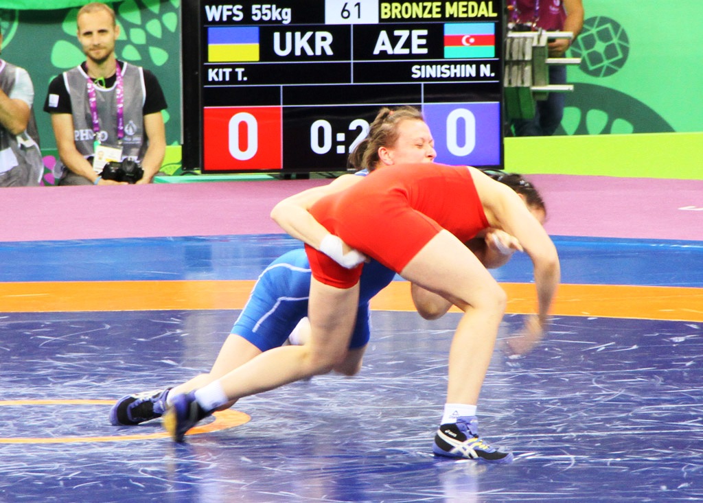 Azerbaijan wins bronze medal at Baku 2015