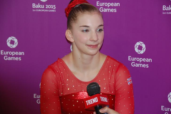 British gymnast says Azerbaijan created excellent conditions for sport (PHOTO)