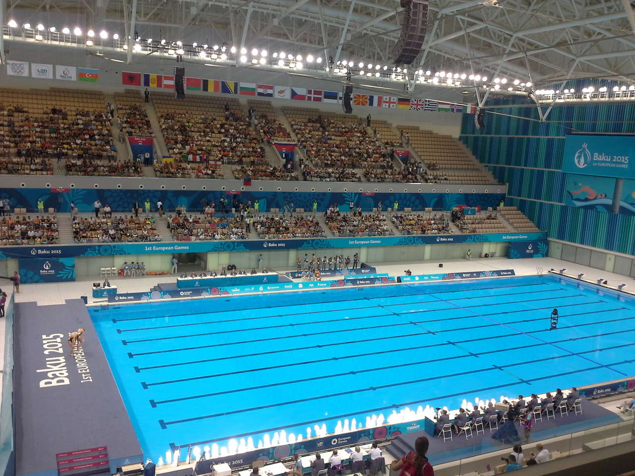Synchronized swimming finals start at Baku’s first European Games (PHOTO)