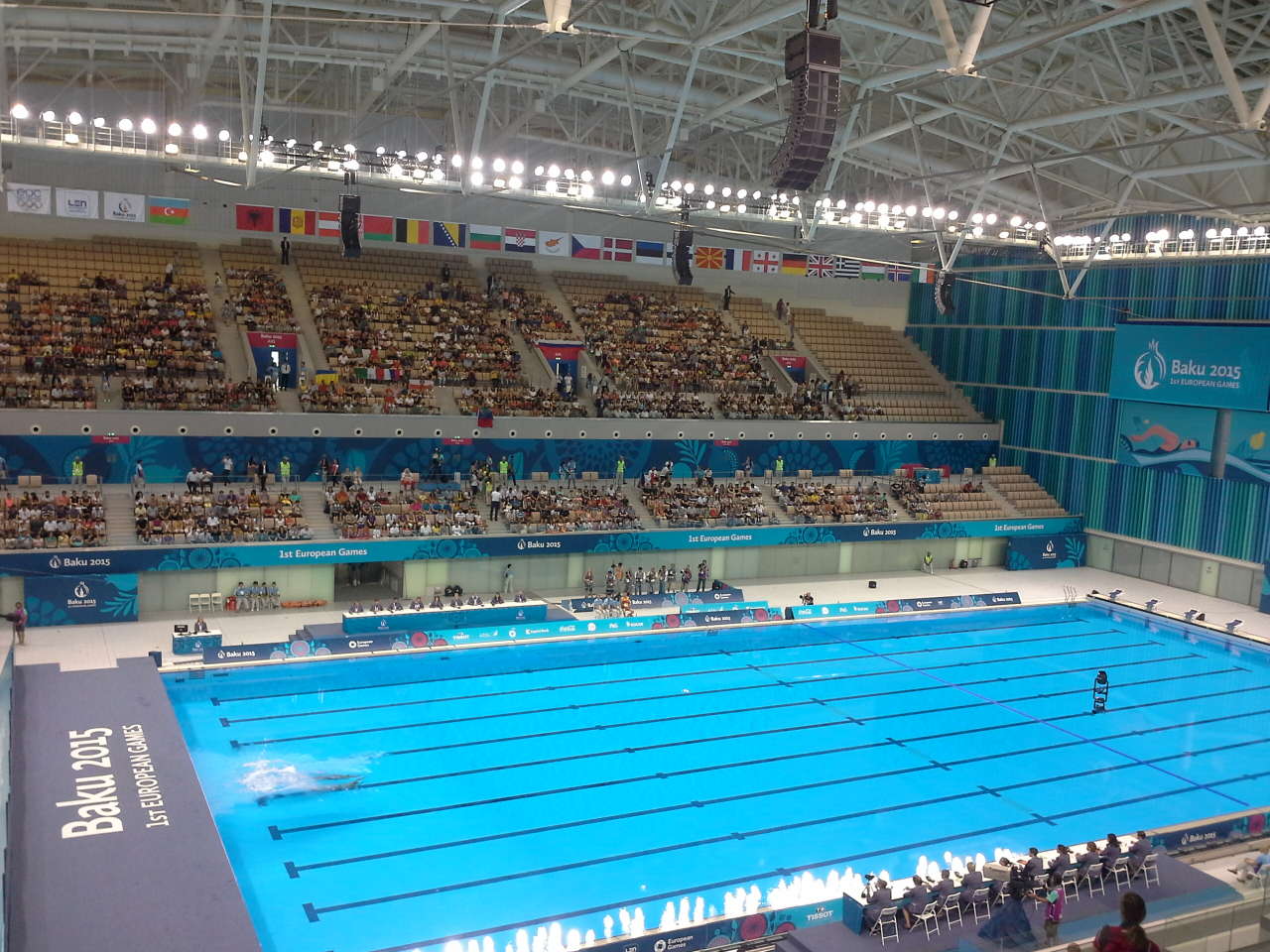 Synchronized swimming finals start at Baku’s first European Games (PHOTO)
