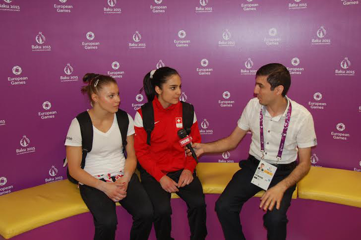 First European Games in Baku are good for development of sport - Swiss female gymnast (PHOTO)