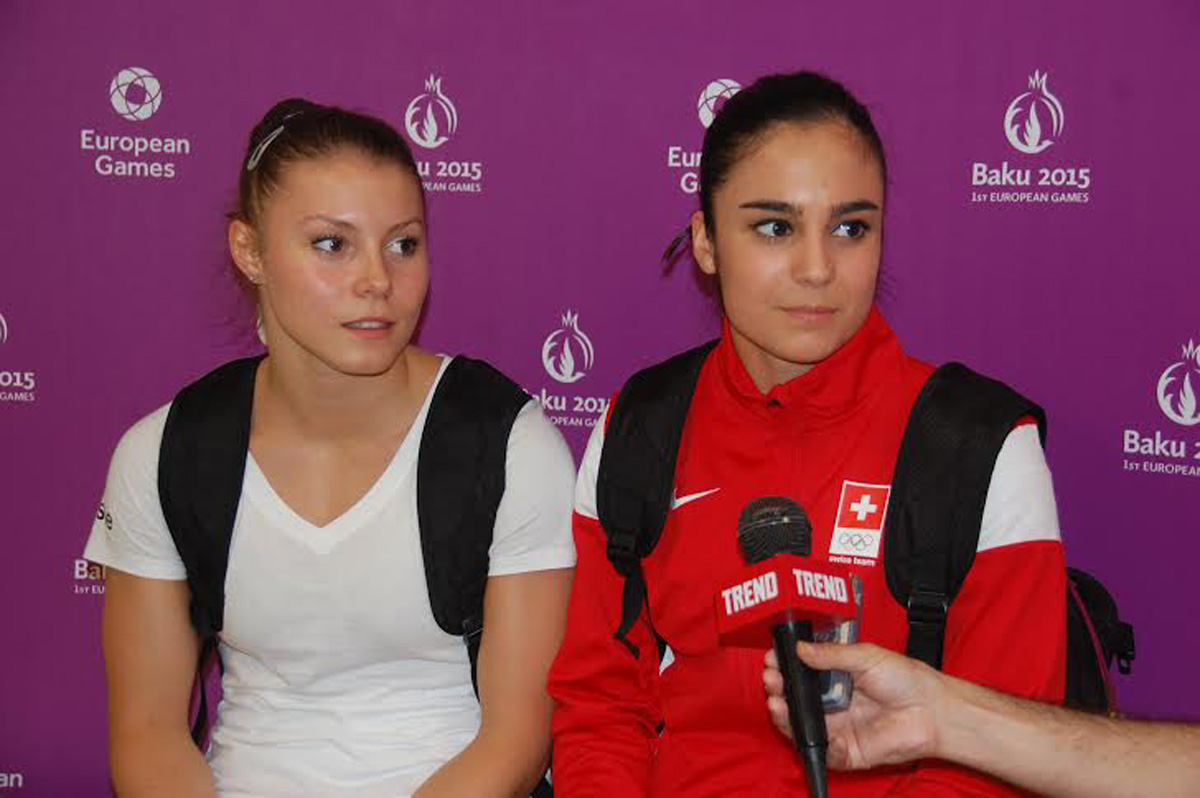 First European Games in Baku are good for development of sport - Swiss female gymnast (PHOTO)