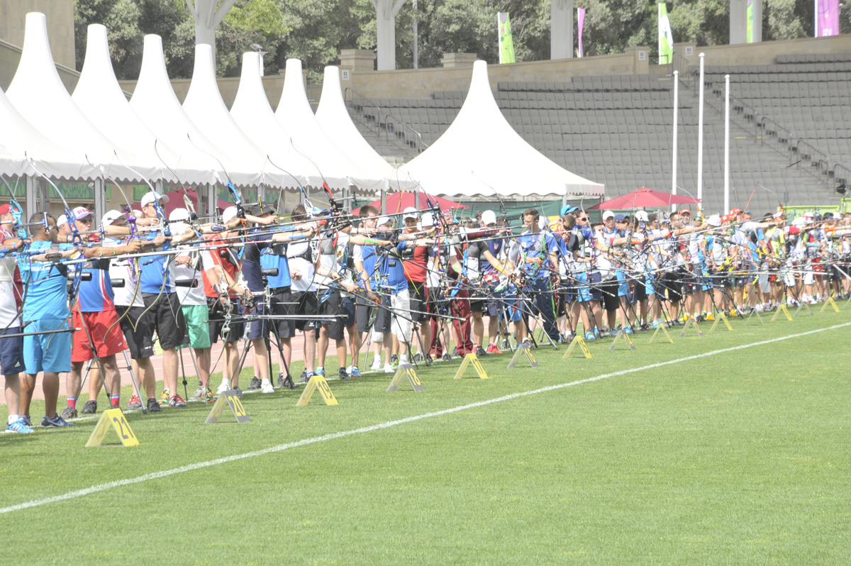 Baku 2015: Men’s individual ranking round in archery wraps up (PHOTO)