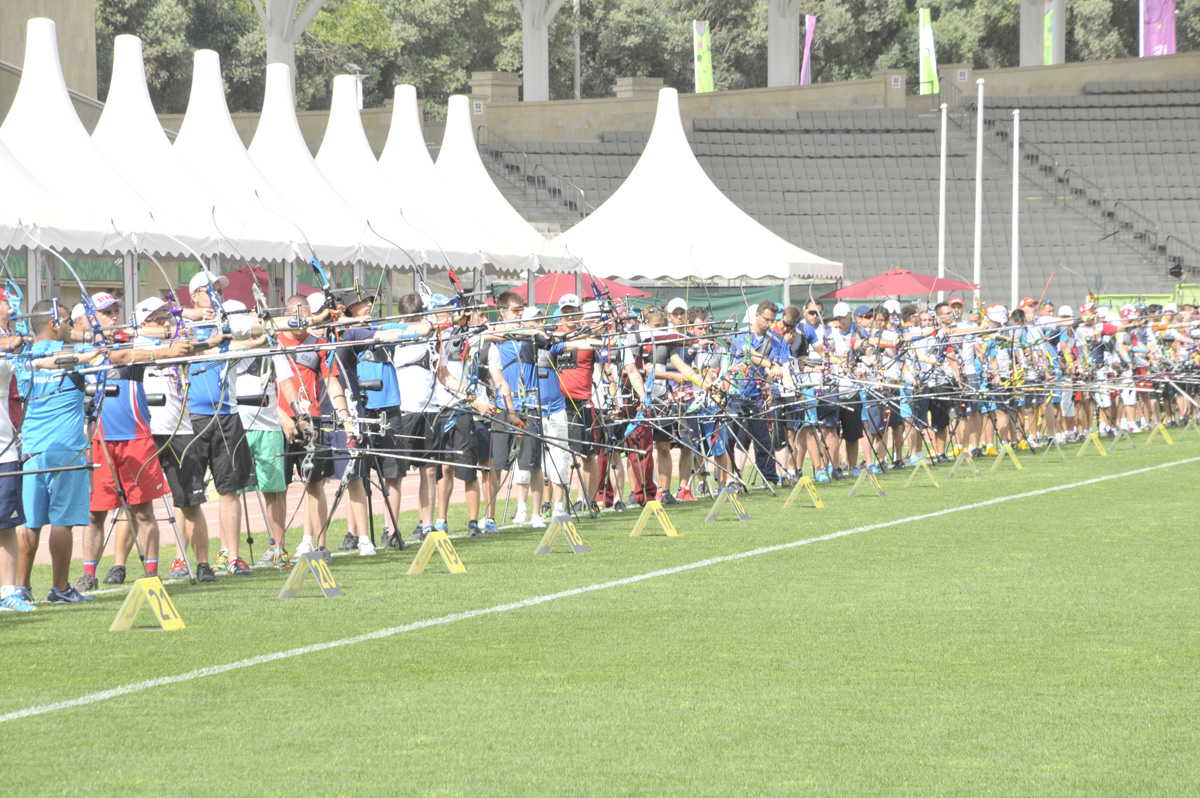 Baku 2015: Men’s individual ranking round in archery wraps up (PHOTO)