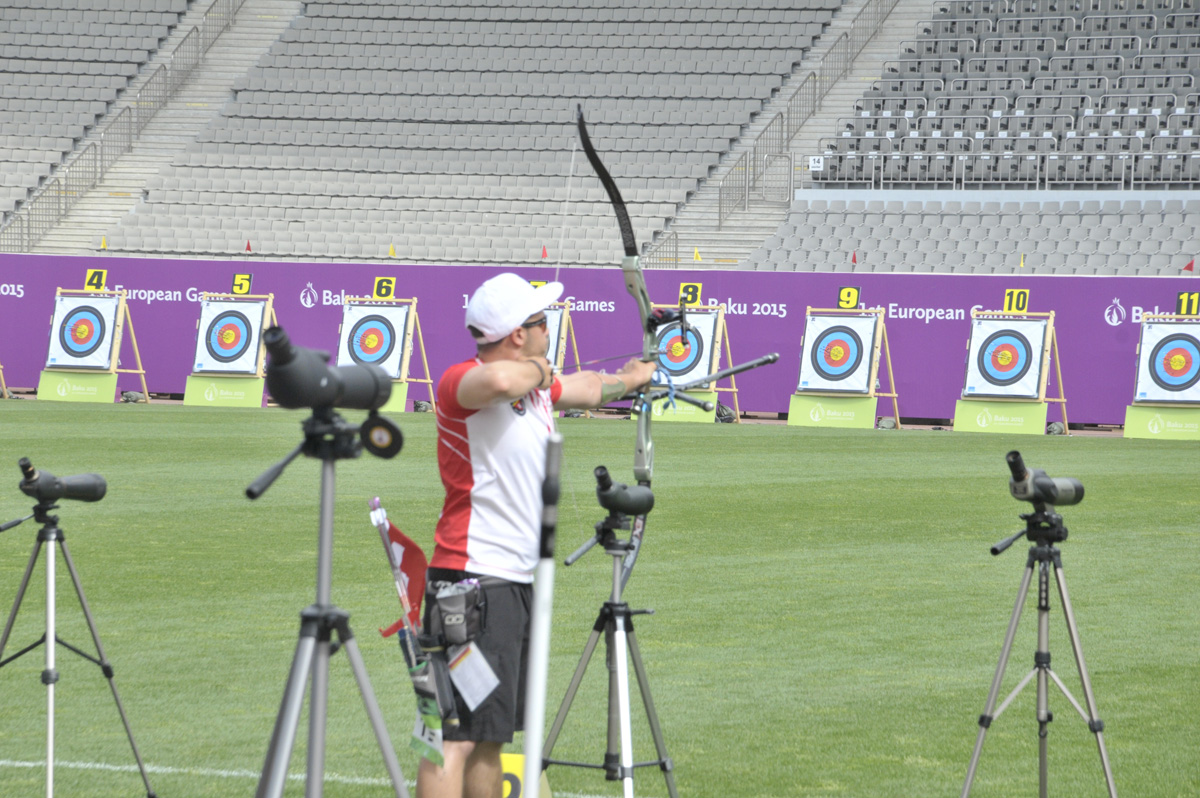 Baku 2015: Men’s individual ranking round in archery wraps up (PHOTO)
