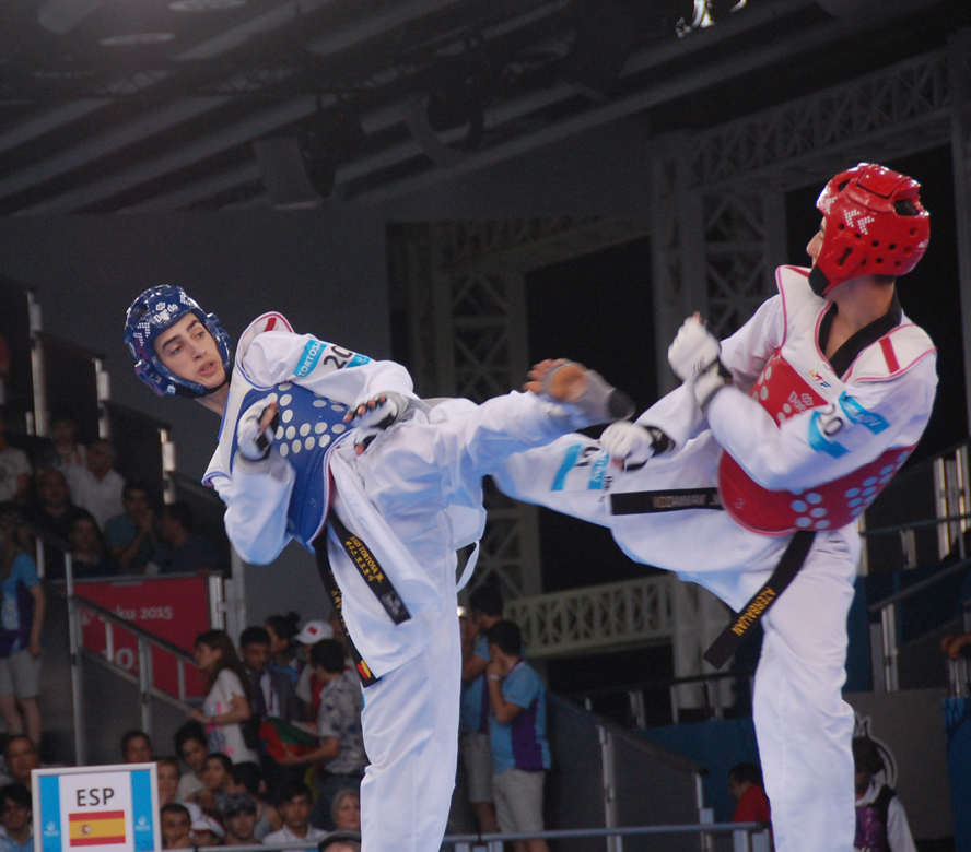 Azerbaijan’s taekwondo fighter wins gold medal at Baku 2015 European Games (VIDEO)