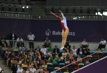 Trampoline events continue at Baku 2015 (PHOTO)