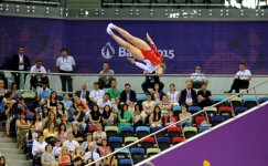 Trampoline events continue at Baku 2015 (PHOTO)