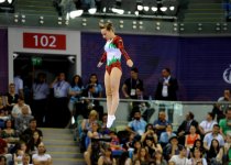 Trampoline events continue at Baku 2015 (PHOTO)