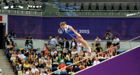 Trampoline events continue at Baku 2015 (PHOTO)