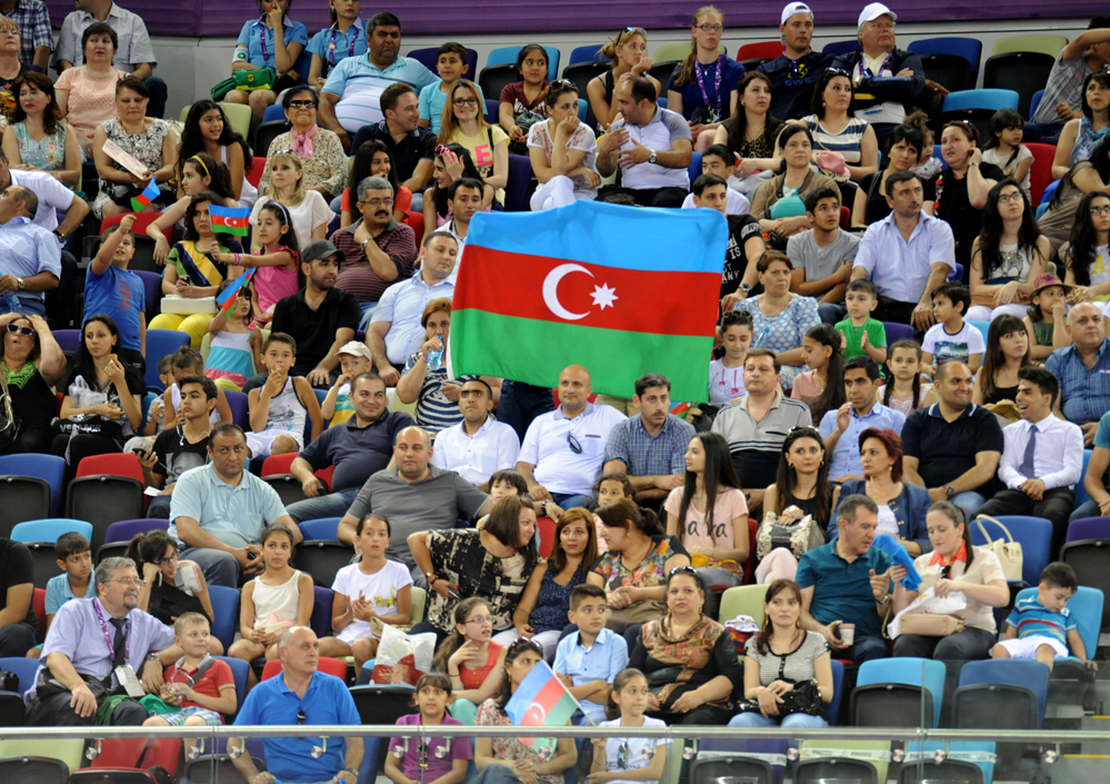 Trampoline events continue at Baku 2015 (PHOTO)