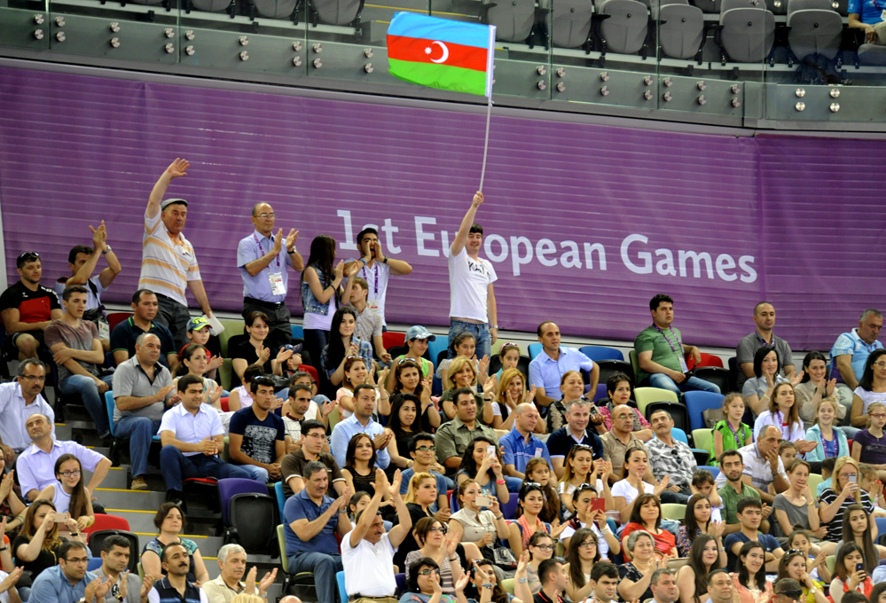 Trampoline events continue at Baku 2015 (PHOTO)