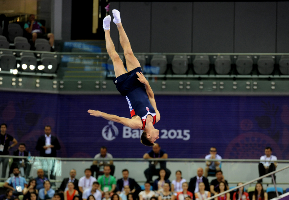 Trampoline events continue at Baku 2015 (PHOTO)