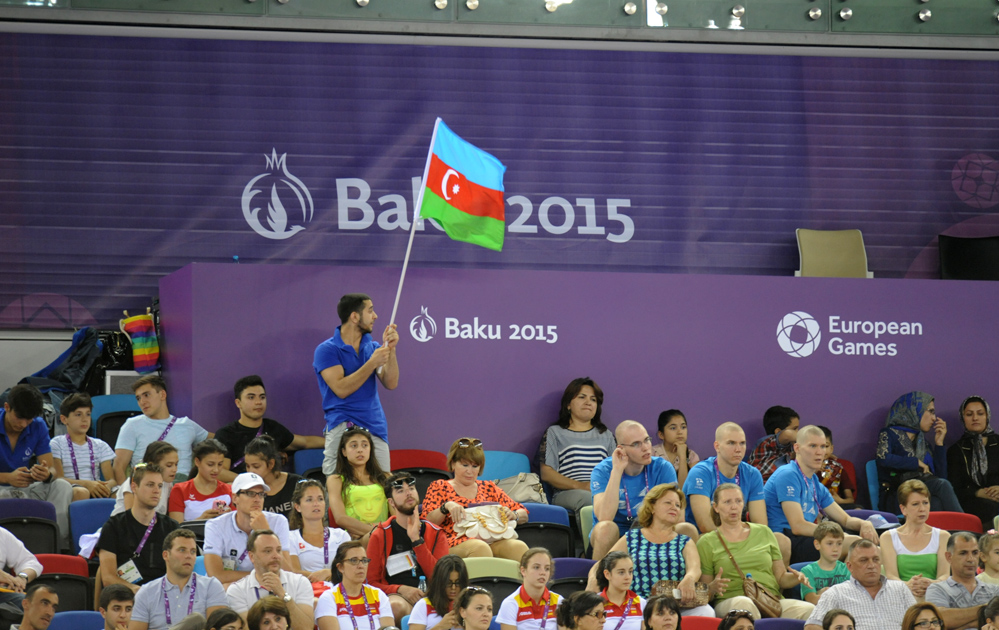 Trampoline events continue at Baku 2015 (PHOTO)