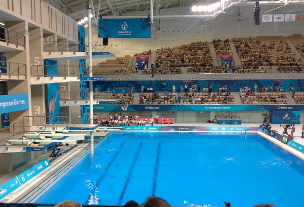 Diving events start at Baku 2015