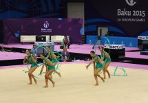Azerbaijani gymnasts on sixth day of first European Games in Baku (PHOTO SESSION)