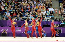 Azerbaijani gymnasts on sixth day of first European Games in Baku (PHOTO SESSION)