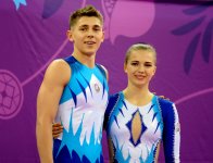 Azerbaijani gymnasts on sixth day of first European Games in Baku (PHOTO SESSION)