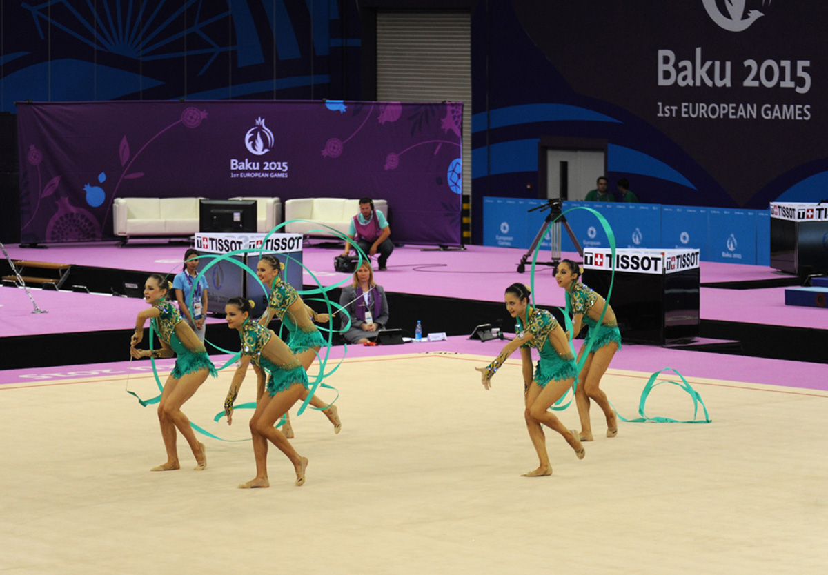 Azerbaijani gymnasts on sixth day of first European Games in Baku (PHOTO SESSION)