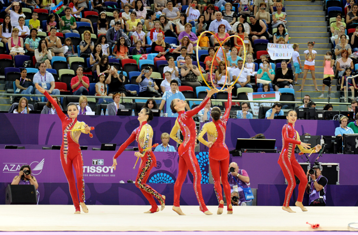 Azerbaijani gymnasts on sixth day of first European Games in Baku (PHOTO SESSION)