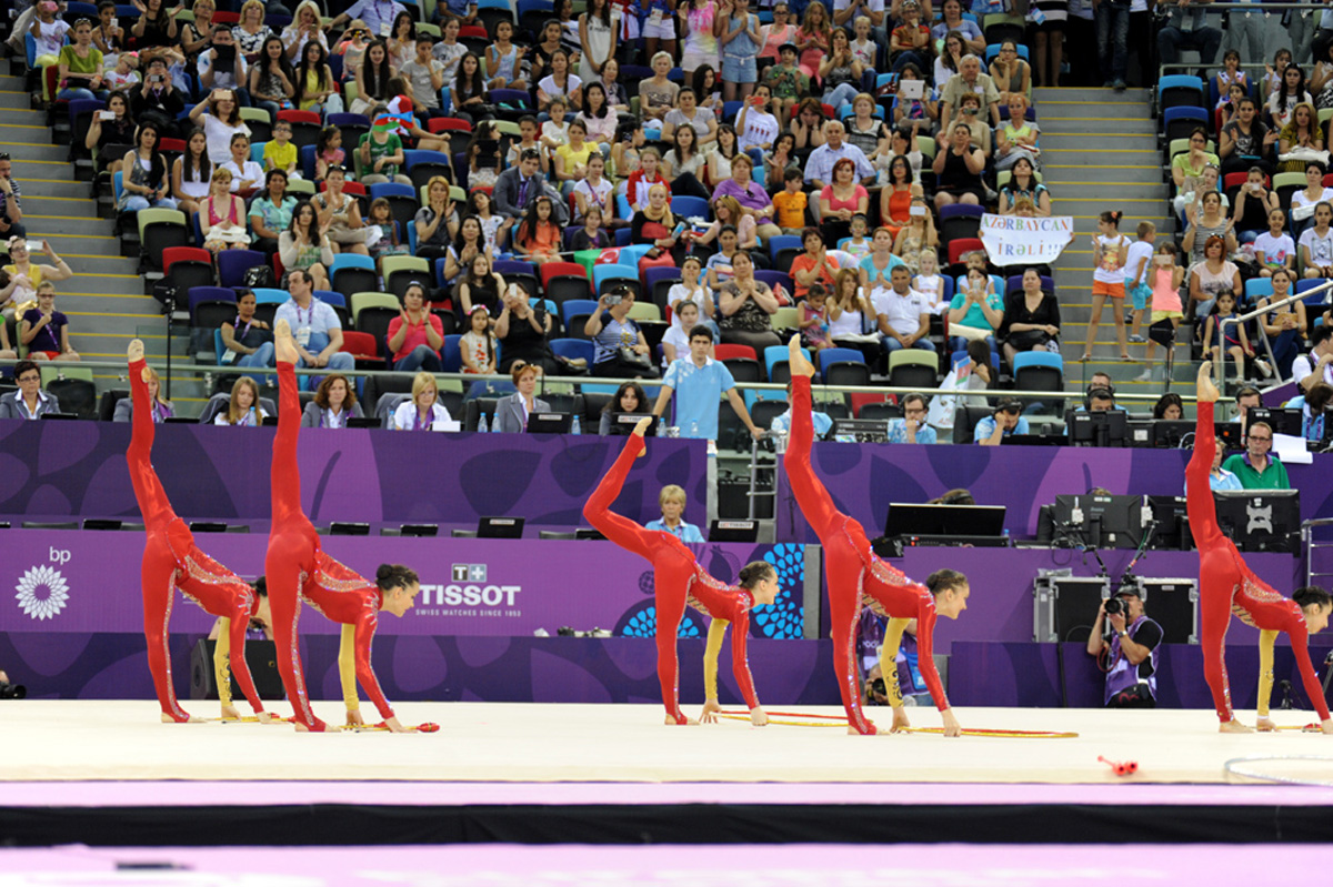 Azerbaijani gymnasts on sixth day of first European Games in Baku (PHOTO SESSION)